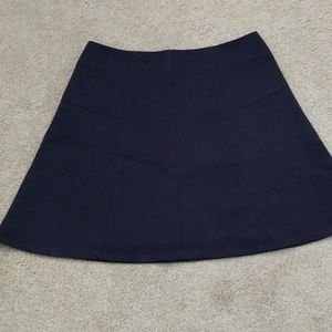 Navy blue Loft skirt